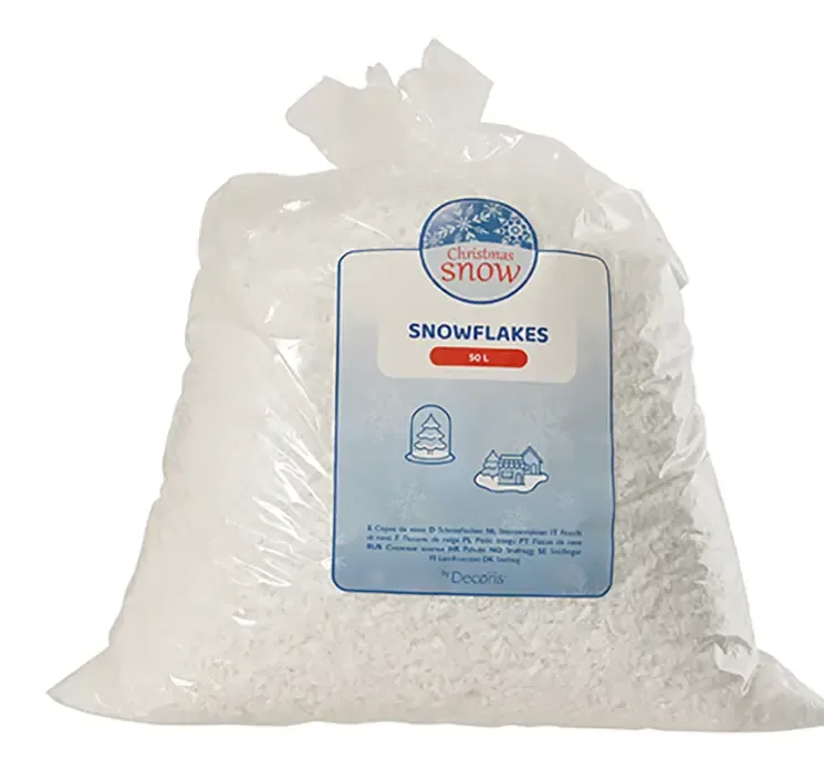 Kunstig sne 50 liter