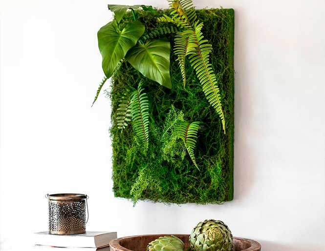 DIY plantevæg plade