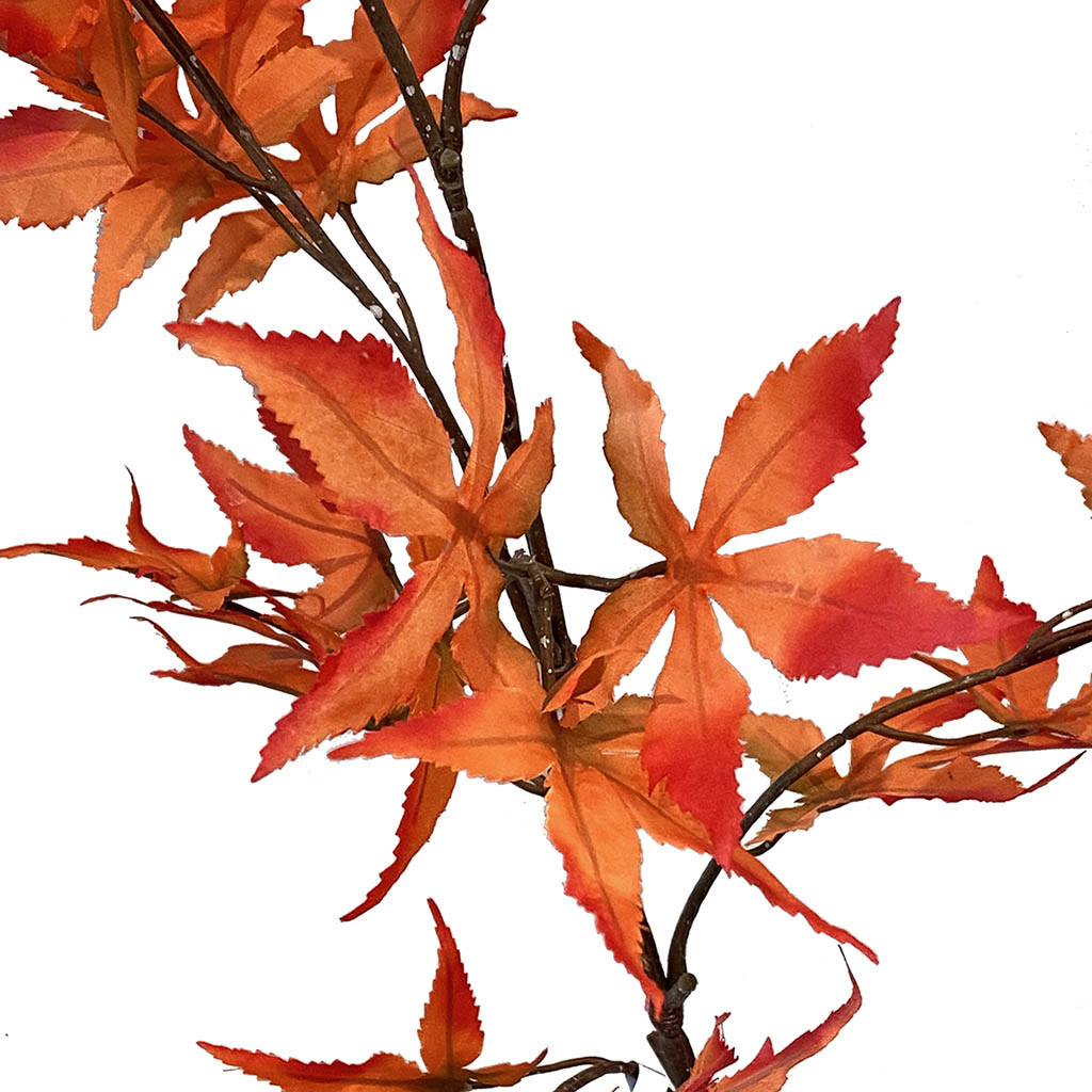 Buy Ahorn gren, orange, 90cm, kunstig gren