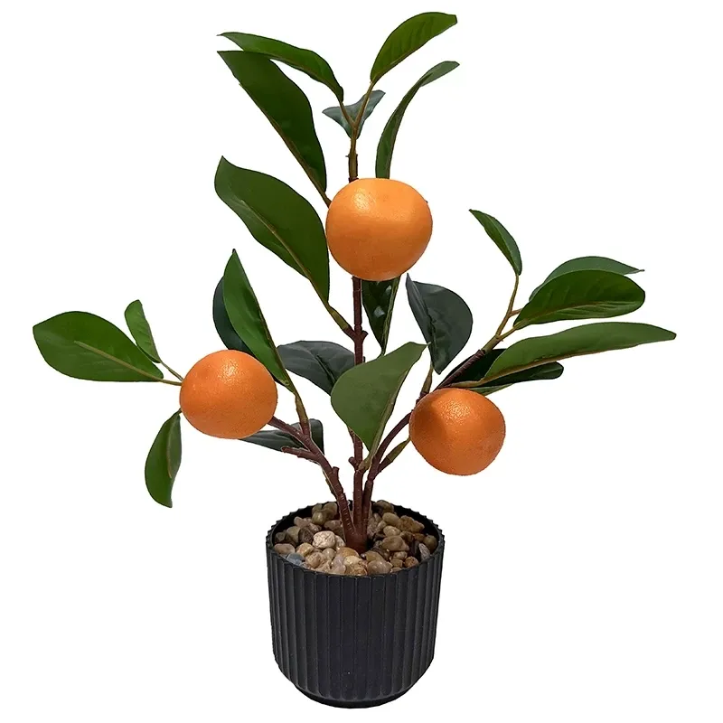 Buy Appelsintræ i potte, 27cm, kunstig plante