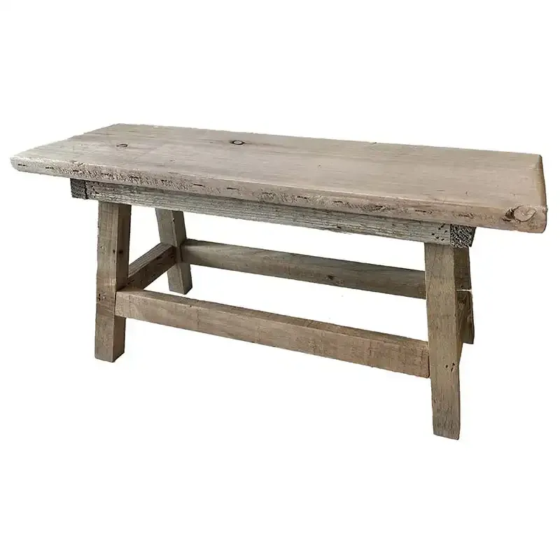 Buy Bænk / sidebord i træ, 49 cm