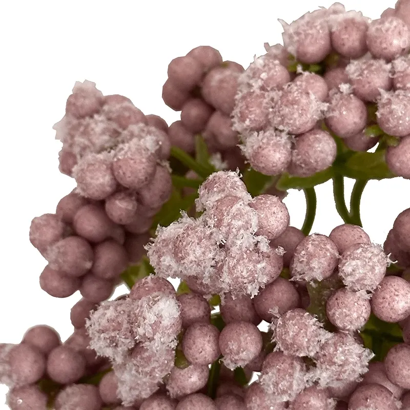 Buy Bær på gren, pink, 24cm, kunstig gren