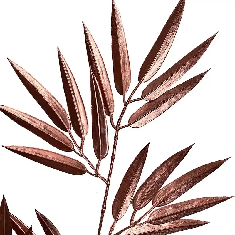 Buy Bambus gren, rosen guld, 98cm, kunstig blad