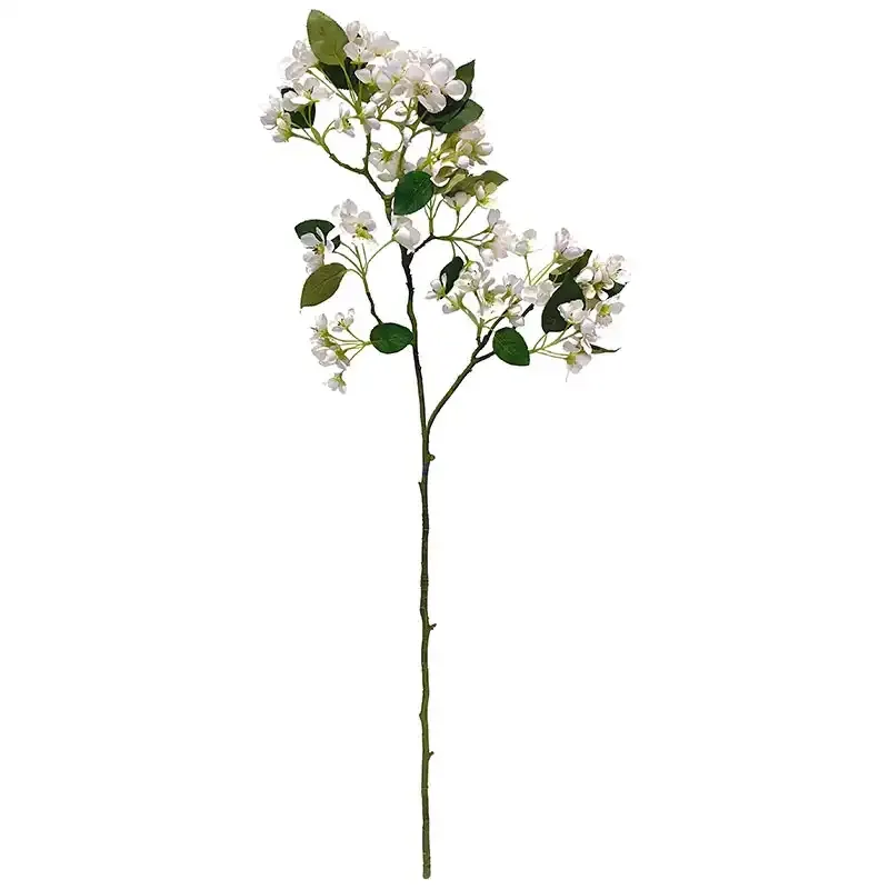 Buy Blomstergren, hvid, 90cm, kunstig blomstergren
