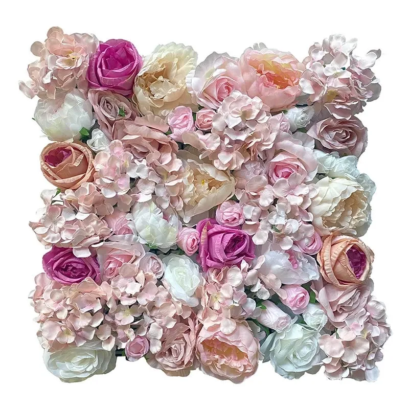 Buy Blomsterplade, 50x50cm, kunstig blomstervæg