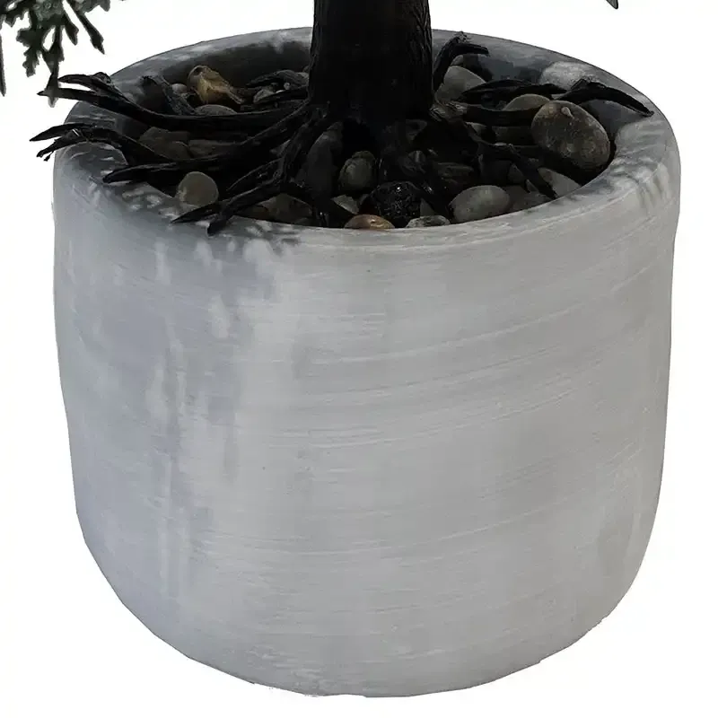 Buy Bonsai træ i rund potte, 25cm, kunstig plante