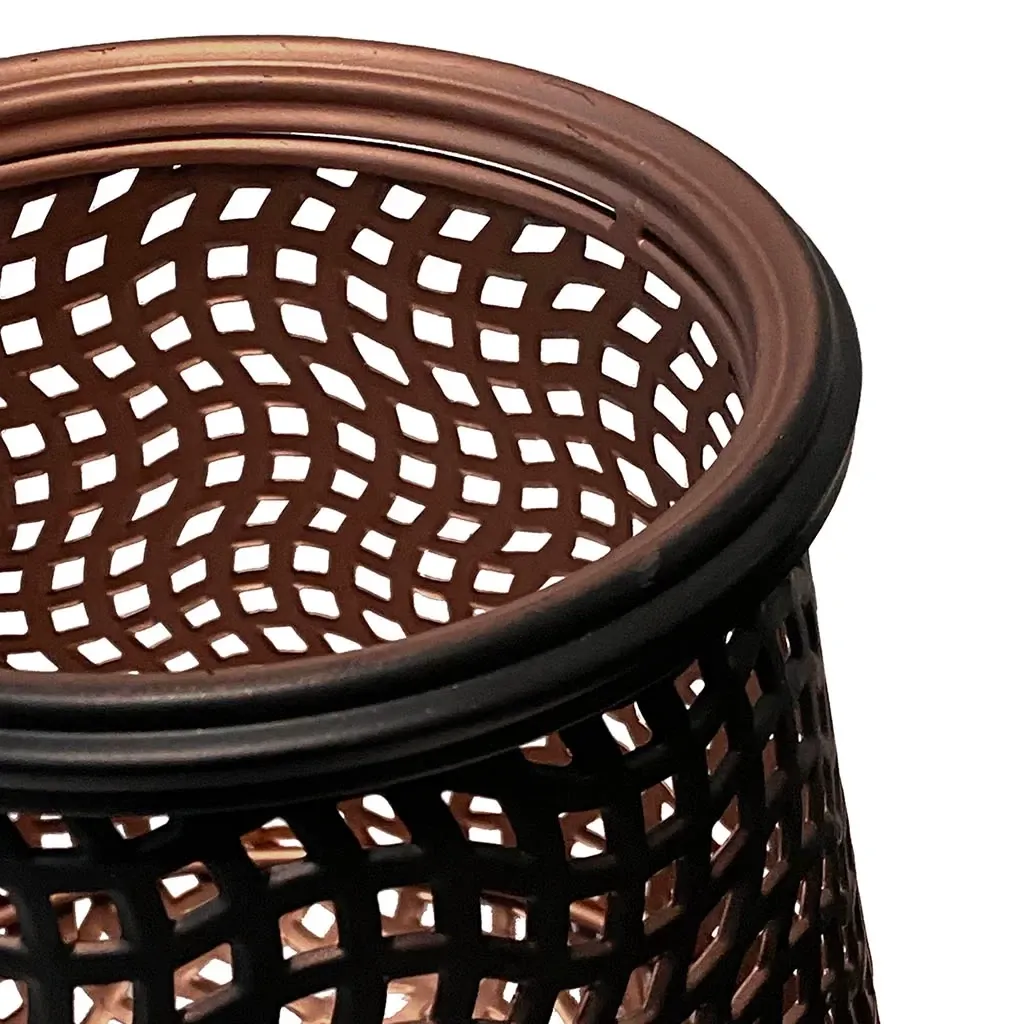 Buy Bordlampe, sort/guld, metal