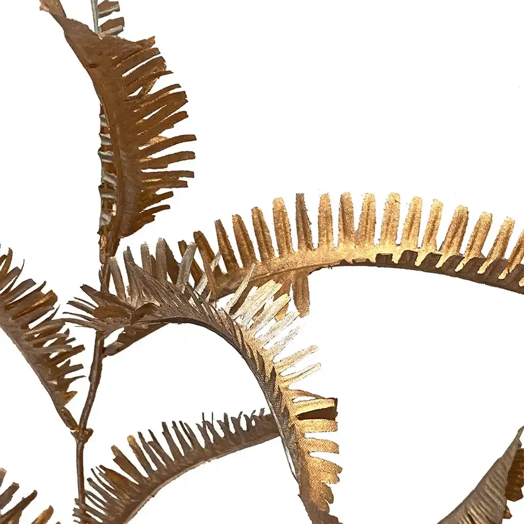 Buy Bregne på stilk, guld, 88cm, kunstig gren