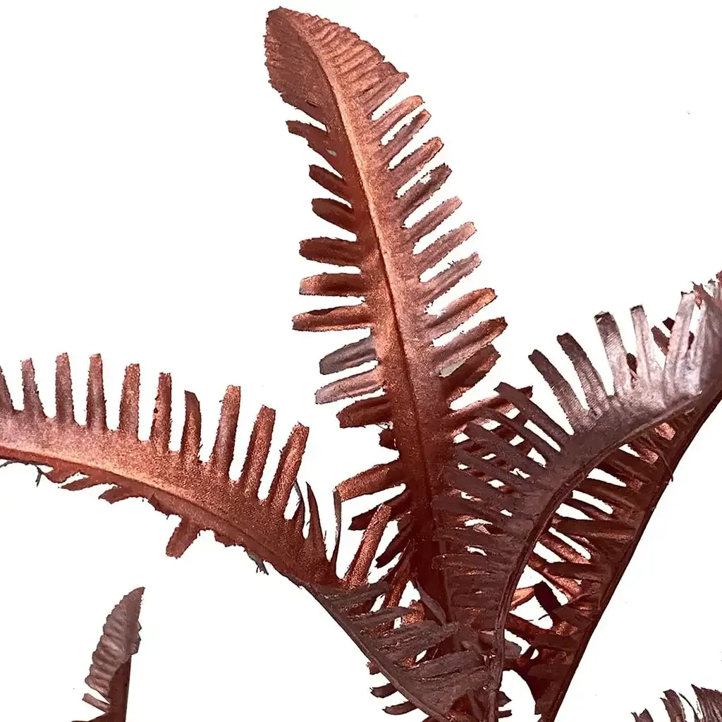 Buy Bregne på stilk, kobber, 88cm, kunstig gren