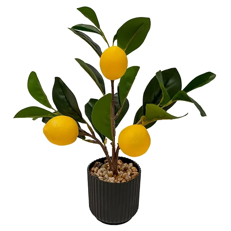 Buy Citrontræ i potte, 27cm, kunstig plante