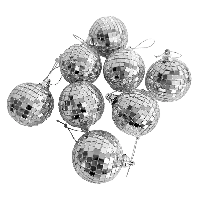 Buy Disco kugler m ophæng, 6cm. 8 stk. /pr. pakke