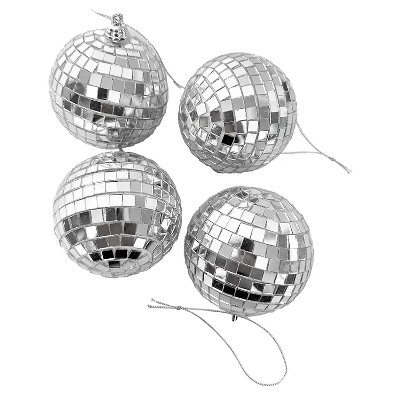 Buy Discokugler m. ophæng, 8cm, 4 stk./ pr. pakke