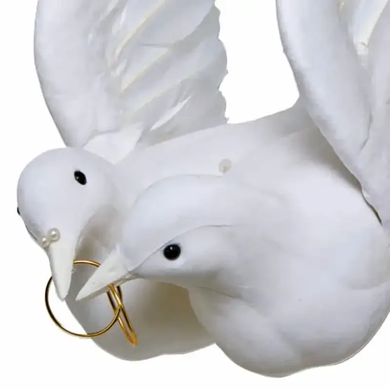 Buy Dugepar med ringe, kunstige fugle