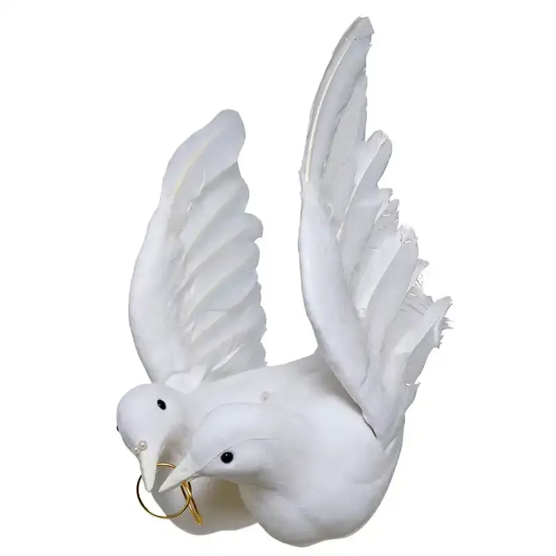 Buy Dugepar med ringe, kunstige fugle