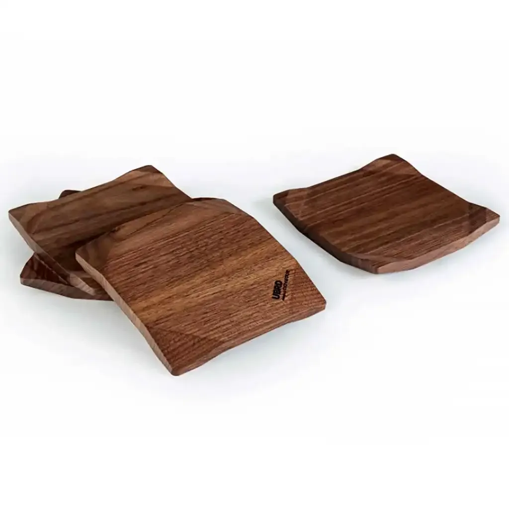 Buy Eksklusive glasbrikker i valnøddetræ