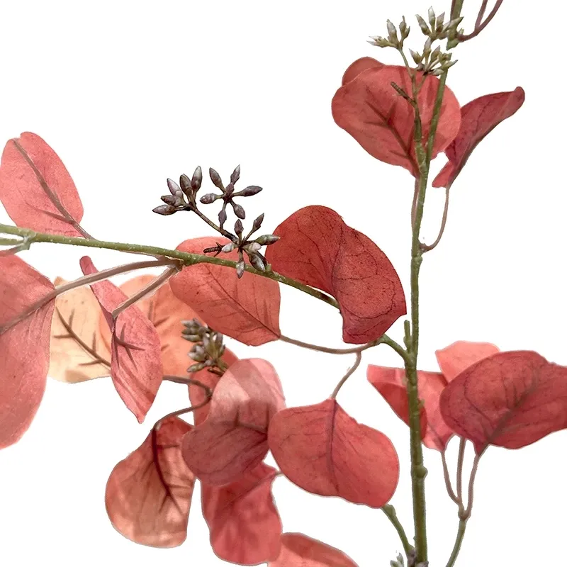 Buy Eukalyptus gren, 105cm, orange, kunstig gren