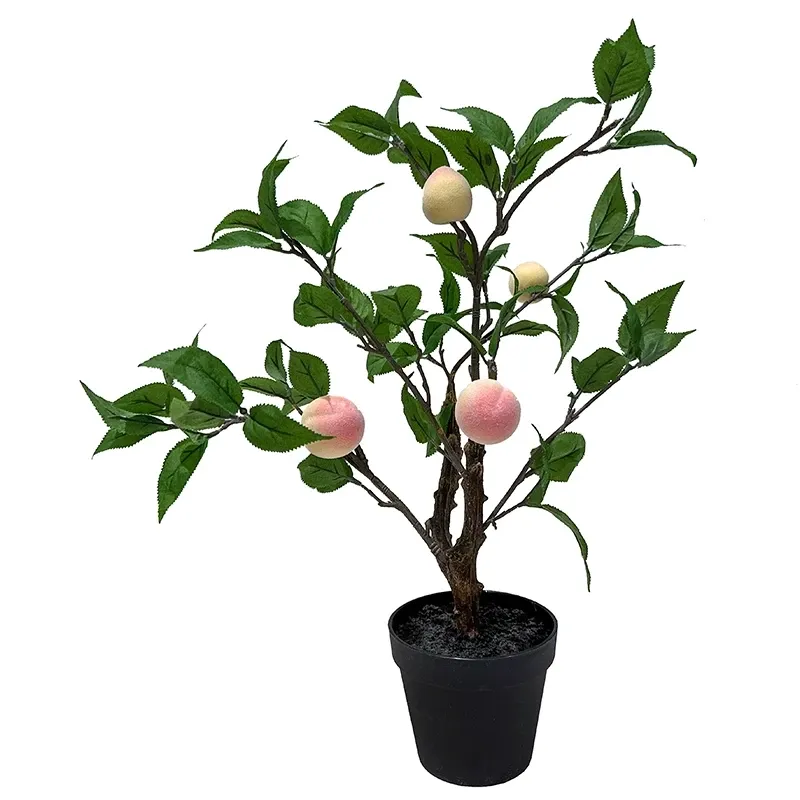 Buy Ferskentræ i potte, 48cm, kunstig plante