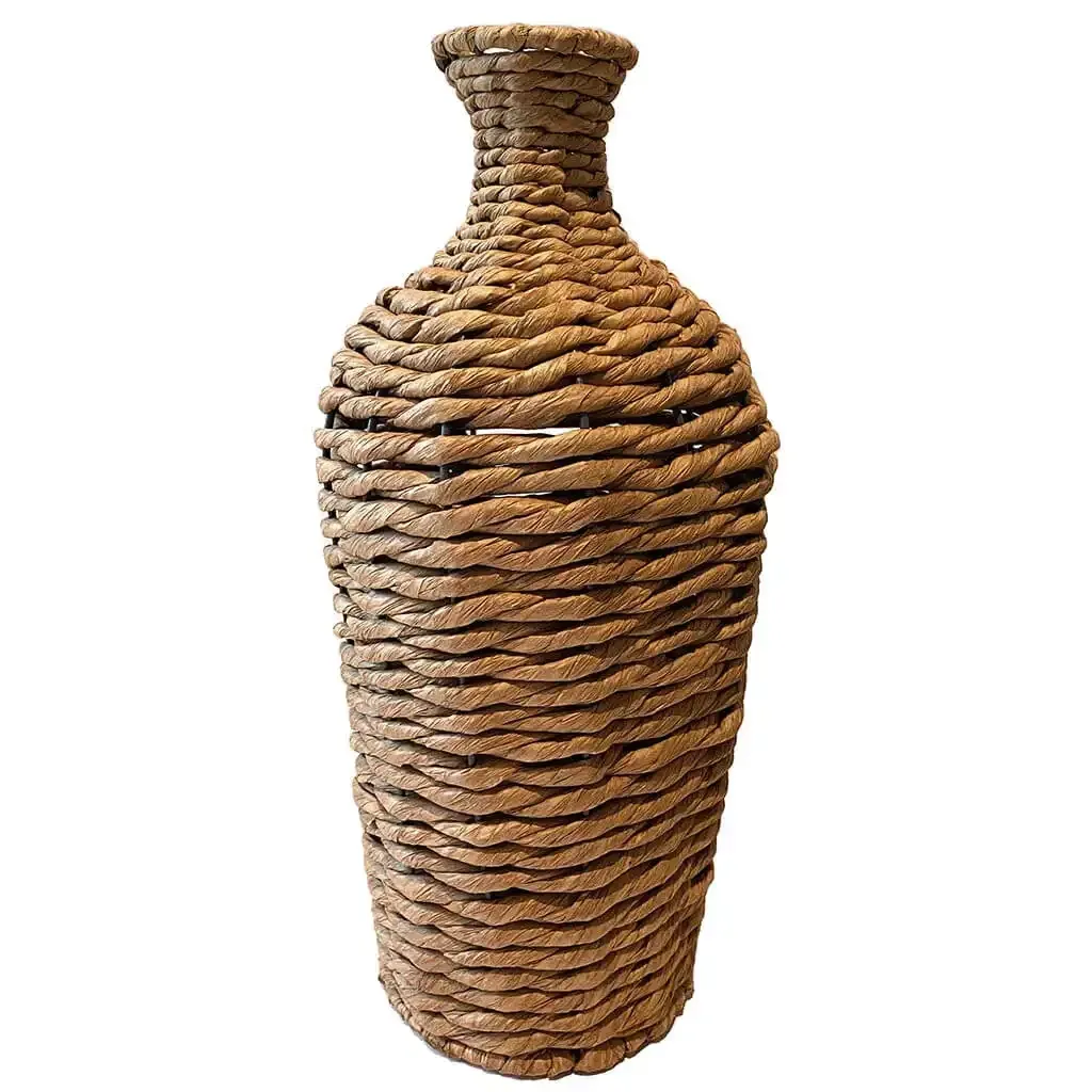 Buy Flettet vase, natur, H37cm
