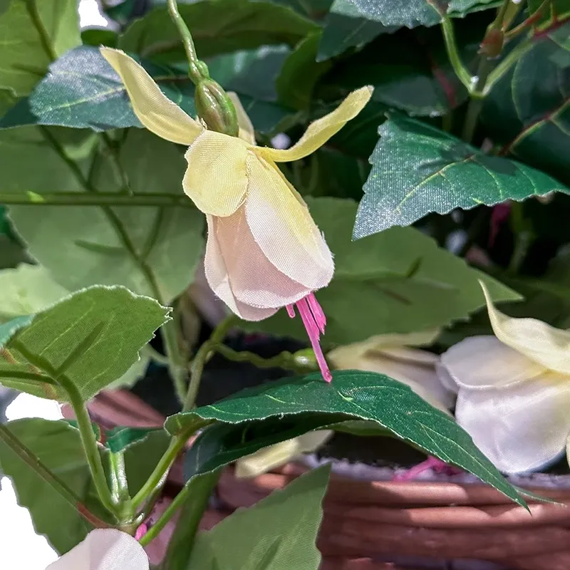 Buy Fuchsia, hænger i kurv, UV, 45cm, kunstig