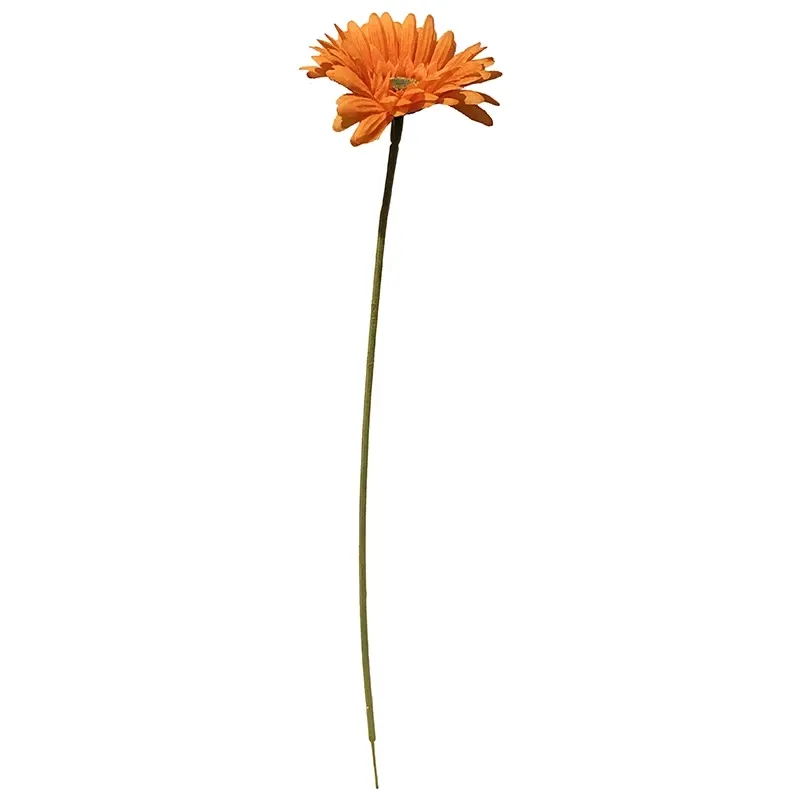 Buy Gerbera, orange, 50cm, kunstig blomst
