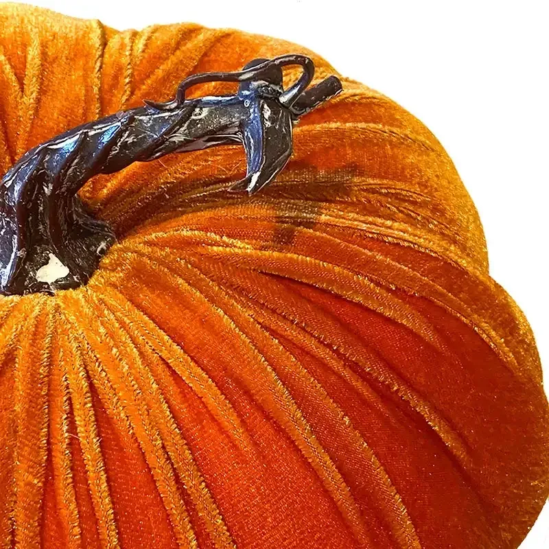 Buy Græskar i fløjl, Ø24 cm, kunstig græskar