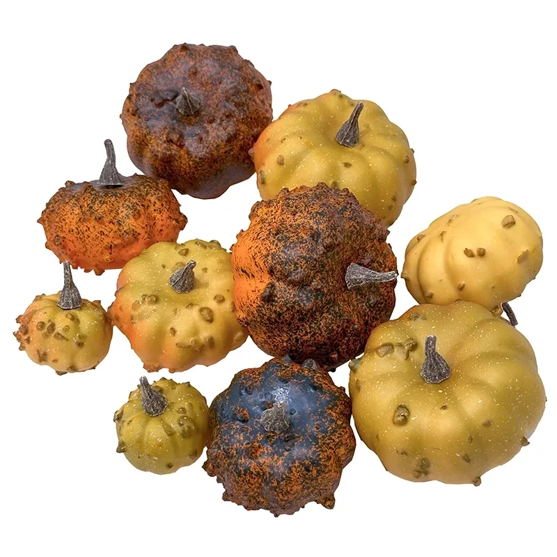 Buy Græskar, assortede, 10 stk/ pakke, kunstige