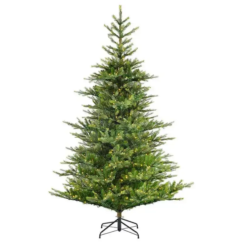 Buy Grandistræ m LED lys, 150cm, kunstig gran