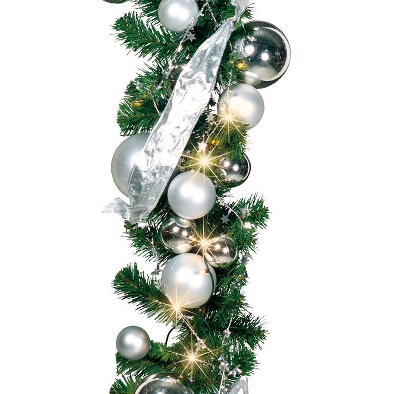 Buy Granguirlande med50 LED lys i varm hvid