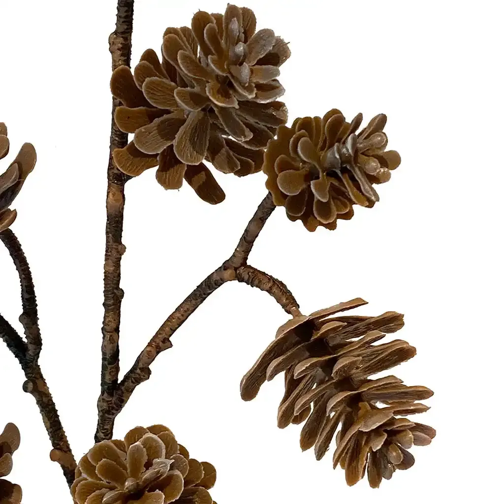 Buy Gren m grankogler, 50cm, kunstig gren