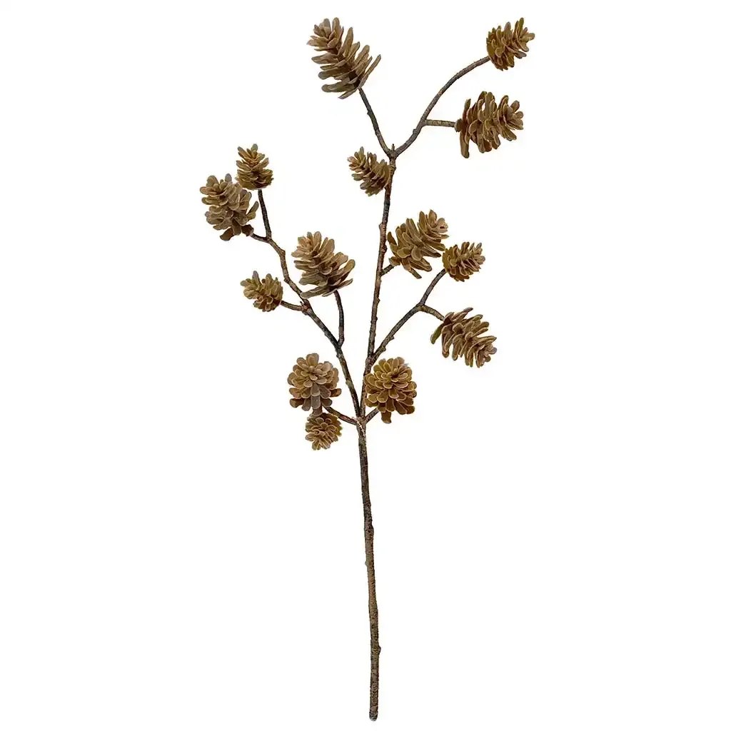 Buy Gren m grankogler, 50cm, kunstig gren