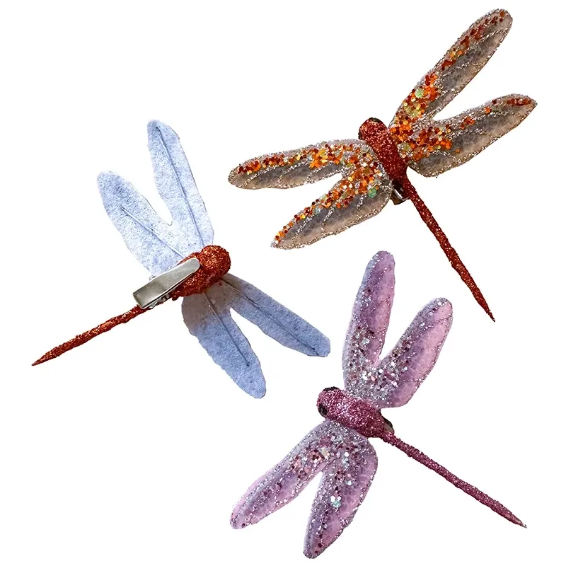 Buy Guldsmed på clips, 12 stk, orange/lyserød