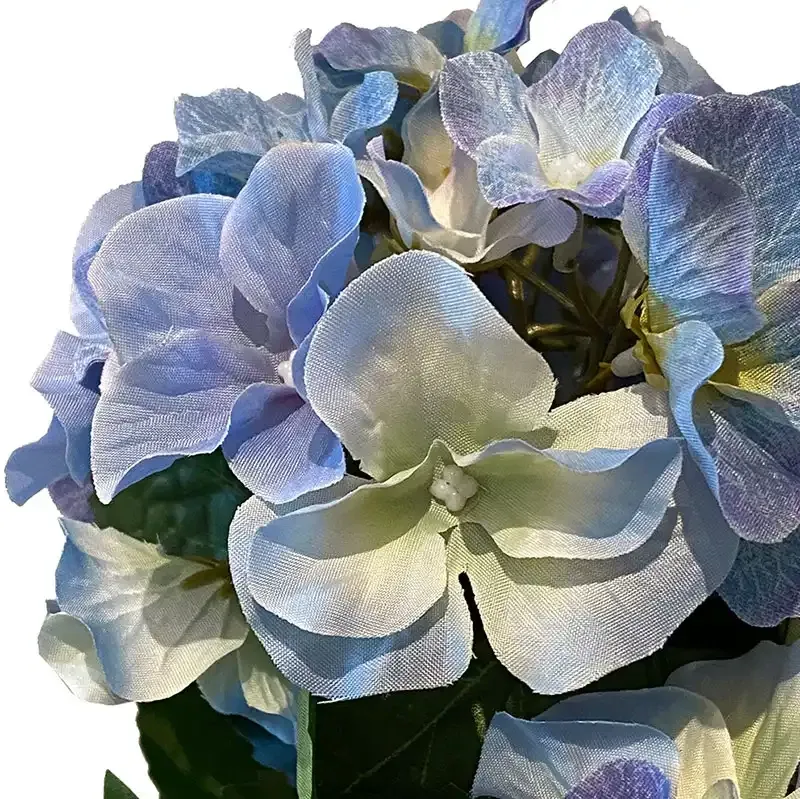 Buy Hortensia blå, i kurvepotte, 45cm, kunstig