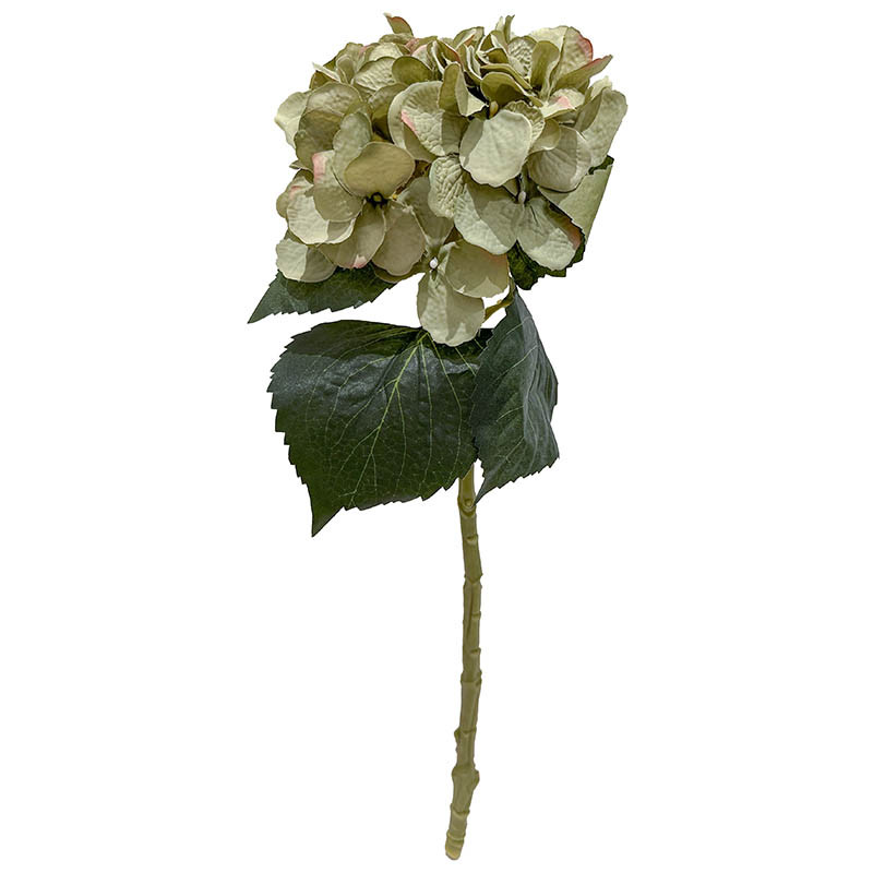 Buy Hortensia, 48cm, grøn, kunstig blomst