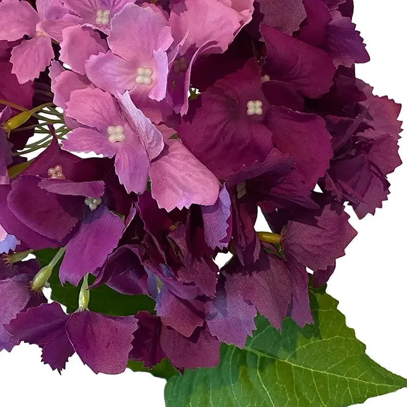 Buy Hortensia, bordeaux, 52cm, kunstig blomst