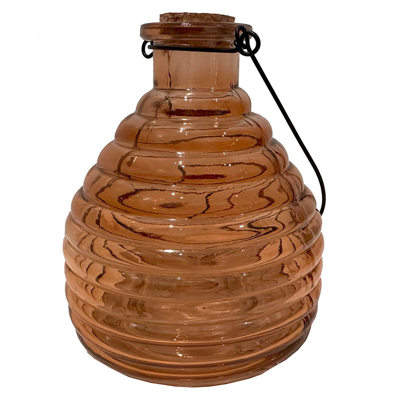 Buy Hvepsefanger i glas m metalophæng og