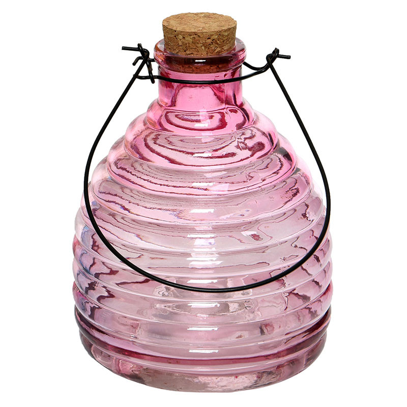 Buy Hvepsefanger i glas m metalophæng og