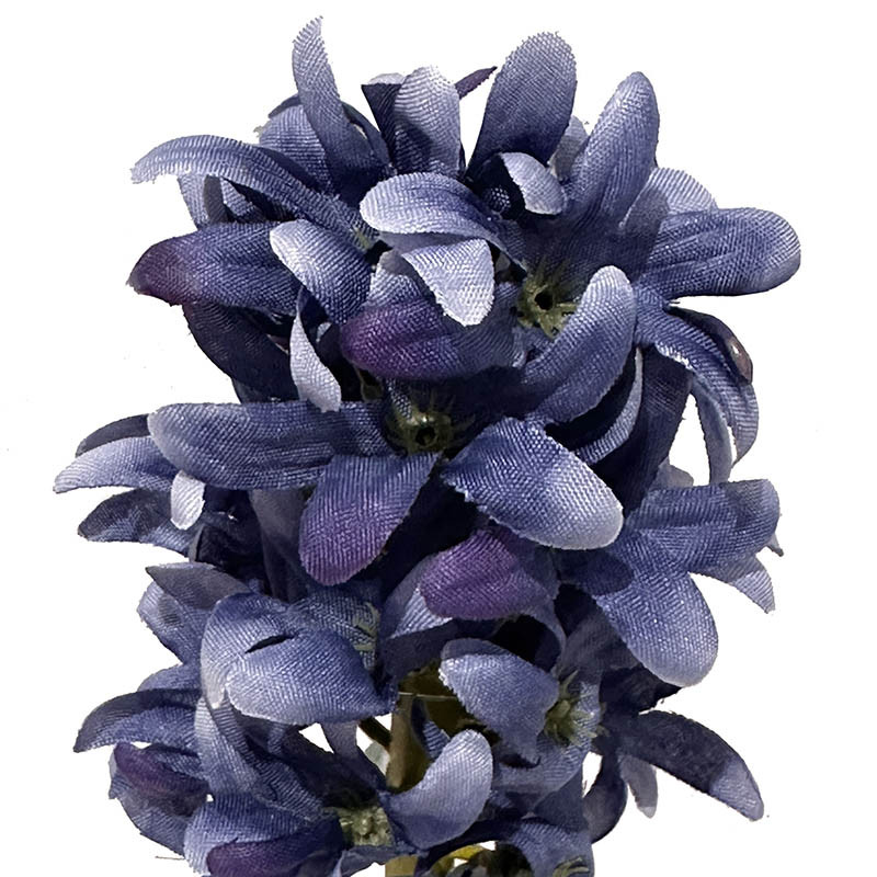 Buy Hyacint på stilk, 22cm, blå, kunstig blomst