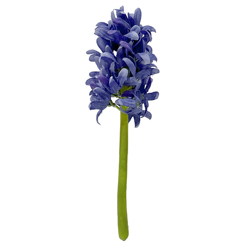 Buy Hyacint på stilk, 22cm, blå, kunstig blomst
