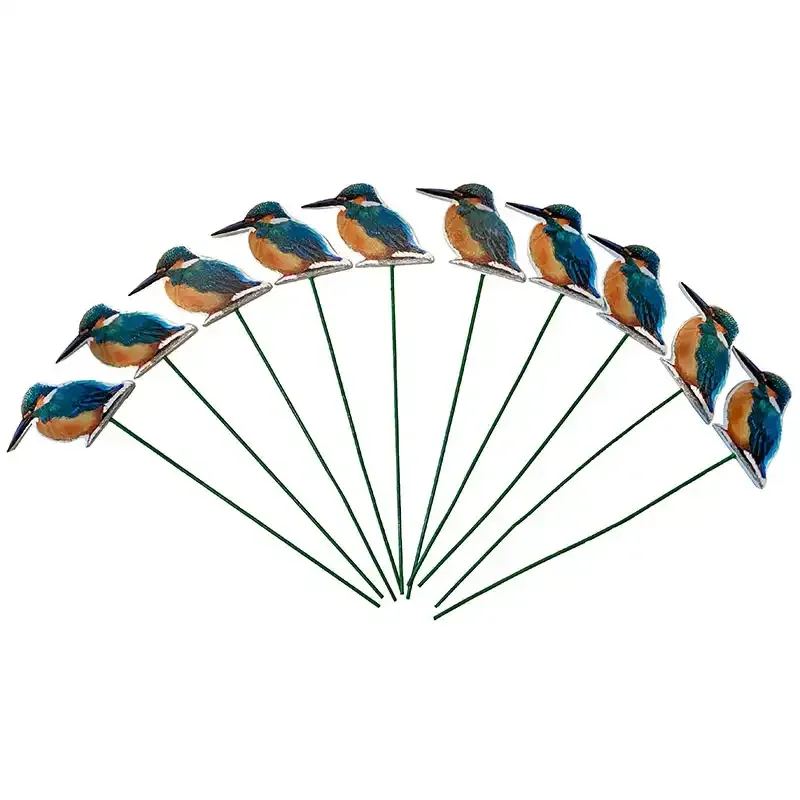 Buy Isfugl, 10 stk, træ, på pind