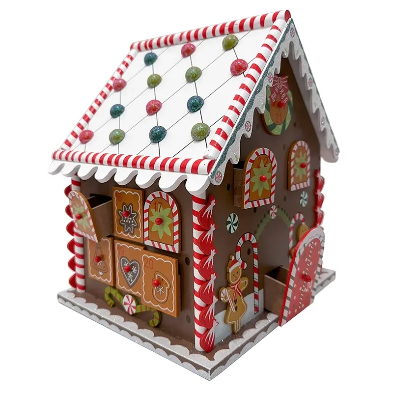 Buy Julekalender, hus med 24 små rum