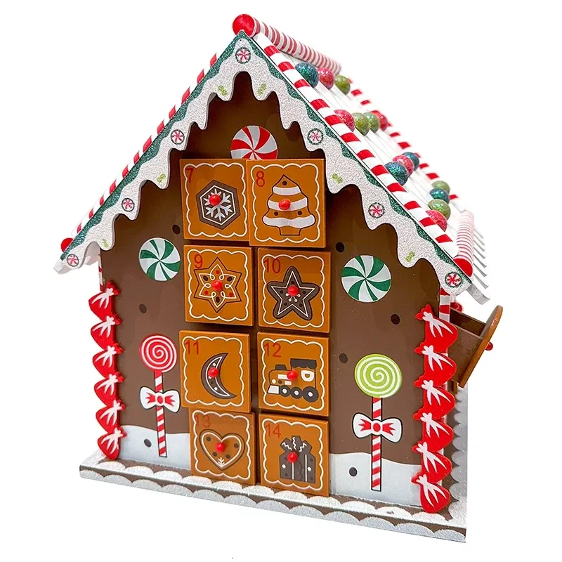 Buy Julekalender, hus med 24 små rum