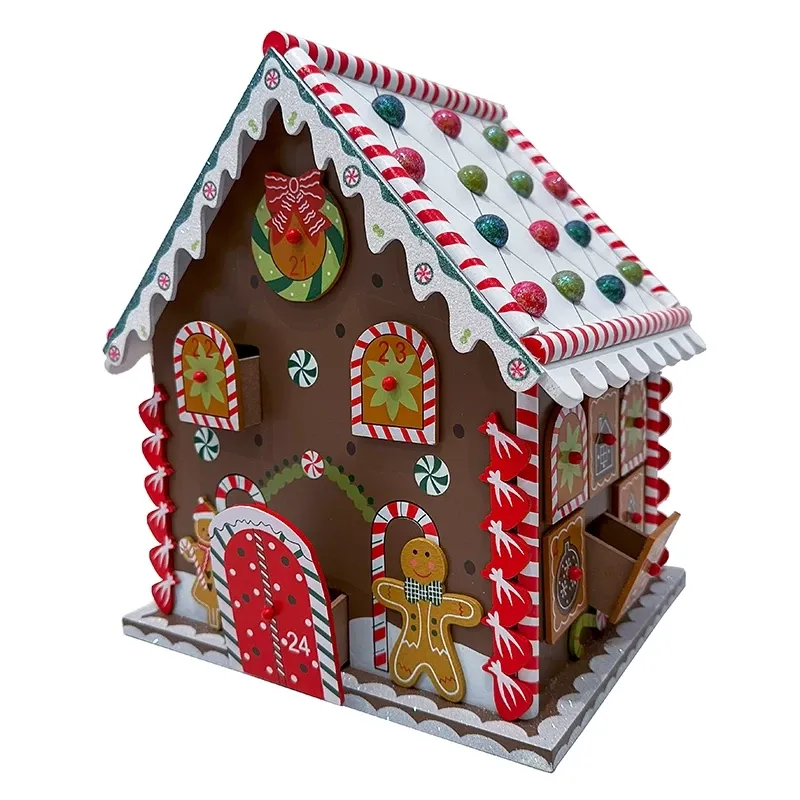 Buy Julekalender, hus med 24 små rum