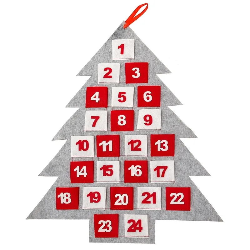 Buy Julekalender, juletræ med 24 små rum