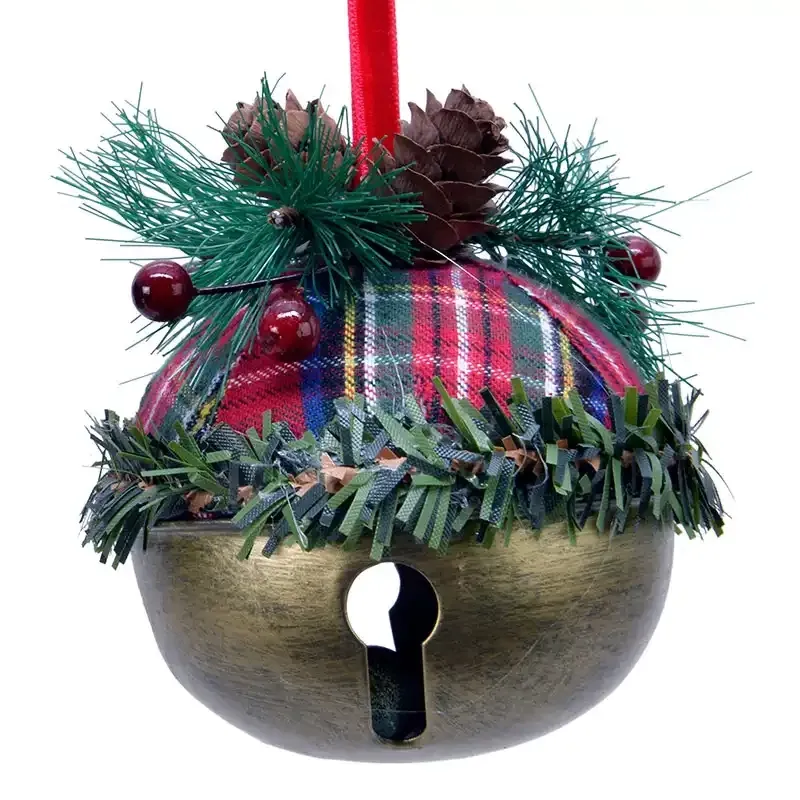 Buy Juletræspynt, klokke m ophæng og pynt