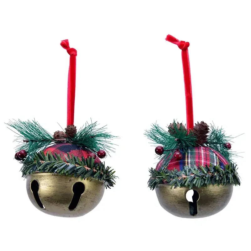 Buy Juletræspynt, klokke m ophæng og pynt