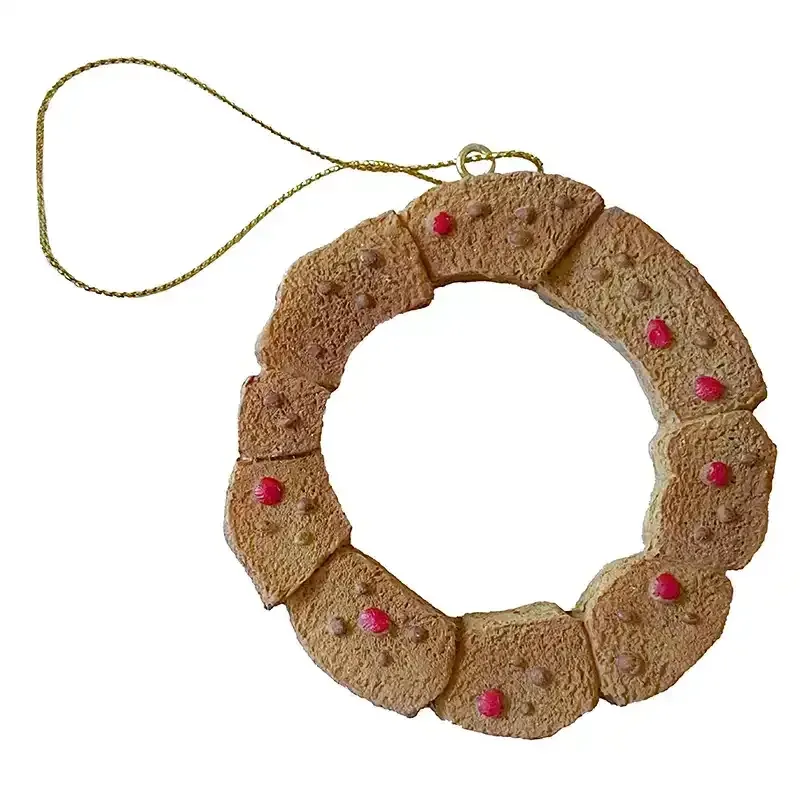 Buy Juletræspynt, krans, 8 cm.