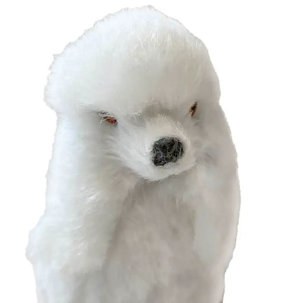 Buy Juletræspynt, siddende hund m ophæng, hvid