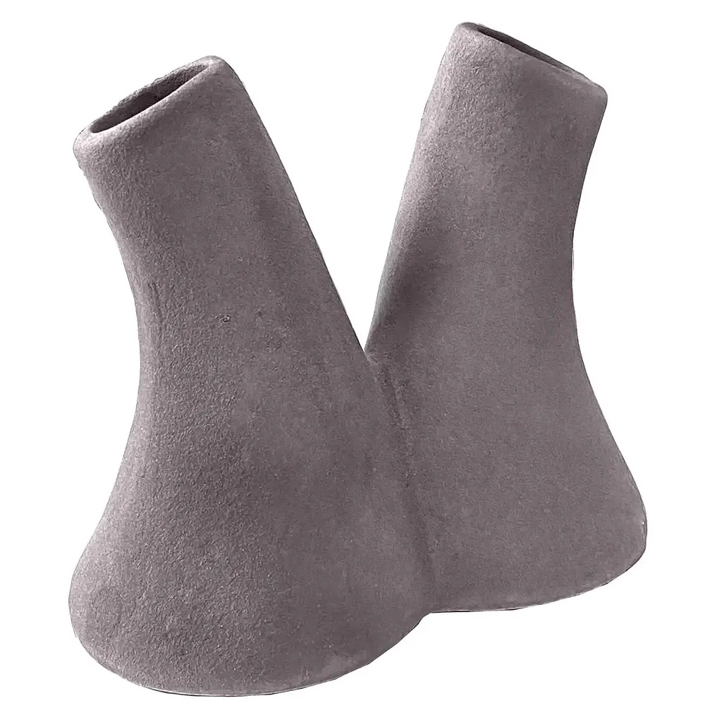 Buy Keramik vase, grå, H13cm