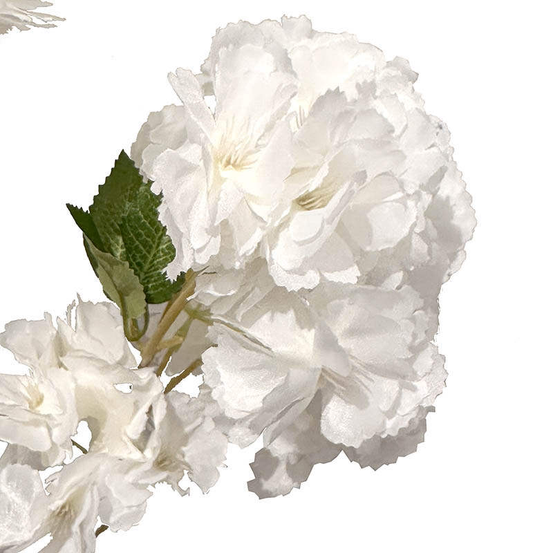 Buy Kirsebærgren, hvid, 100cm, kunstig blomst