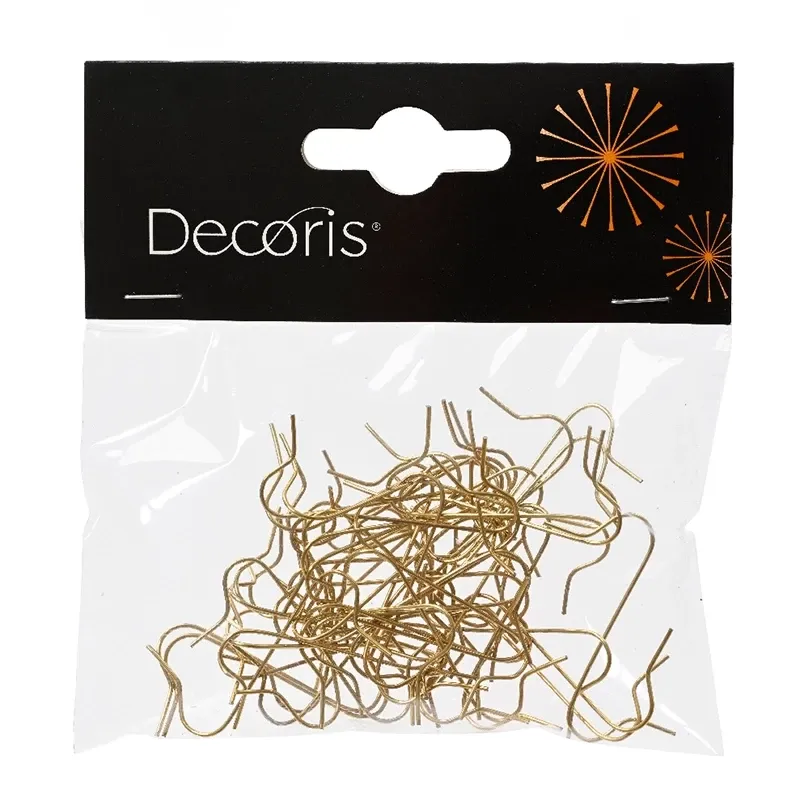 Buy Kroge til juletræspynt, 50 stk. guld